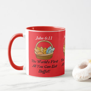 "Johannes 6:11" Tasse