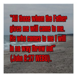Johannes 6:37 WEBU Poster