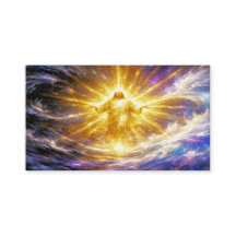 Johannes 8,12 Jesus als das Licht Grußkarte