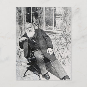 Johannes Brahms, c.1897 Postkarte