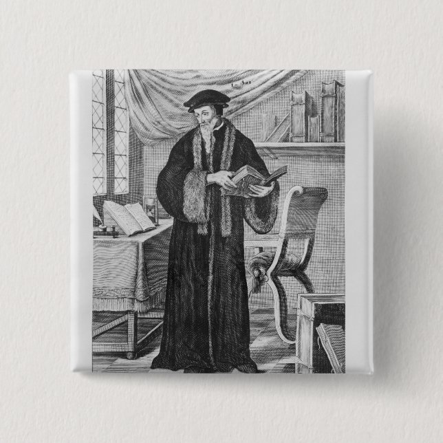 Johannes Calvin Button (Vorderseite)