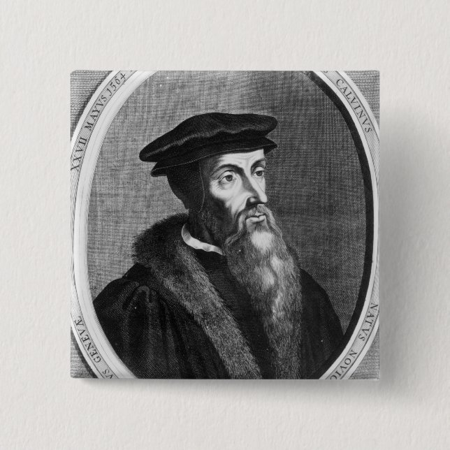 Johannes Calvin Button (Vorderseite)
