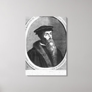 Johannes Calvin Leinwanddruck