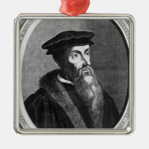 Johannes Calvin Ornament Aus Metall