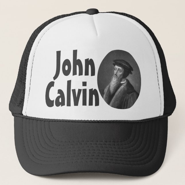 Johannes Calvin Truckerkappe (Vorderseite)