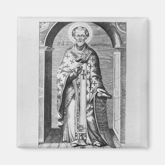 Johannes Chrysostome, 17. Jahrhundert Magnet (Vorne)