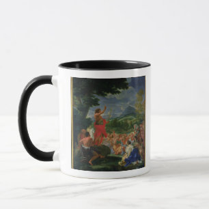 Johannes das Baptist-Predigen, gemalt vor 169 Tasse