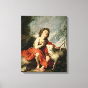 Johannes der Baptist als Kind, c.1665 Leinwanddruck