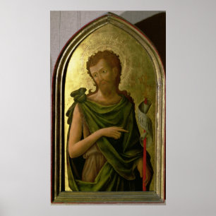 Johannes der Baptist Poster