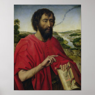 Johannes der Baptist Poster