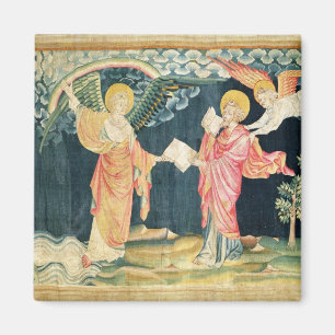 Johannes, der das Buch isst Magnet