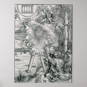Johannes, der das Buch verschlingt Poster