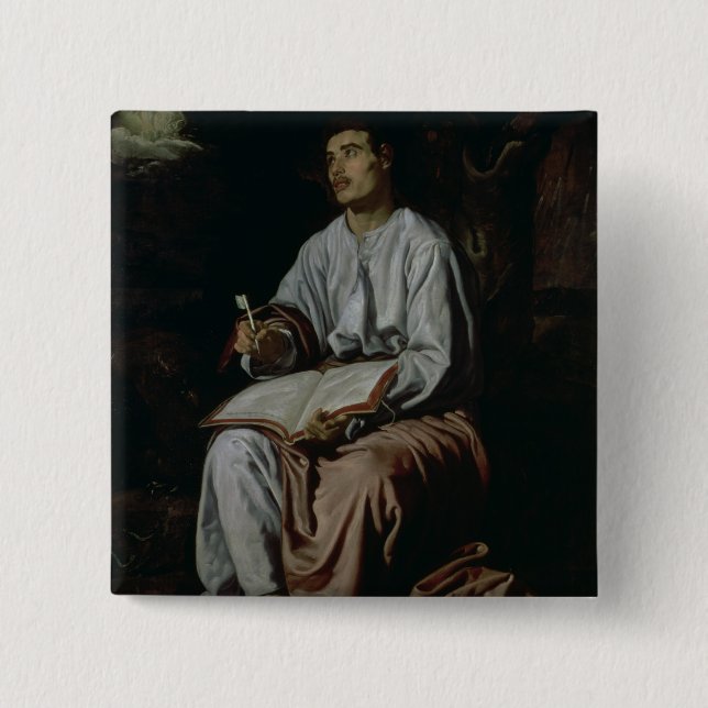 Johannes der Evangelist auf der Insel von Button (Vorderseite)