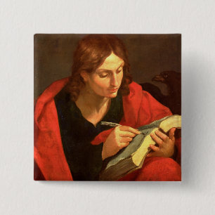Johannes der Evangelist Button