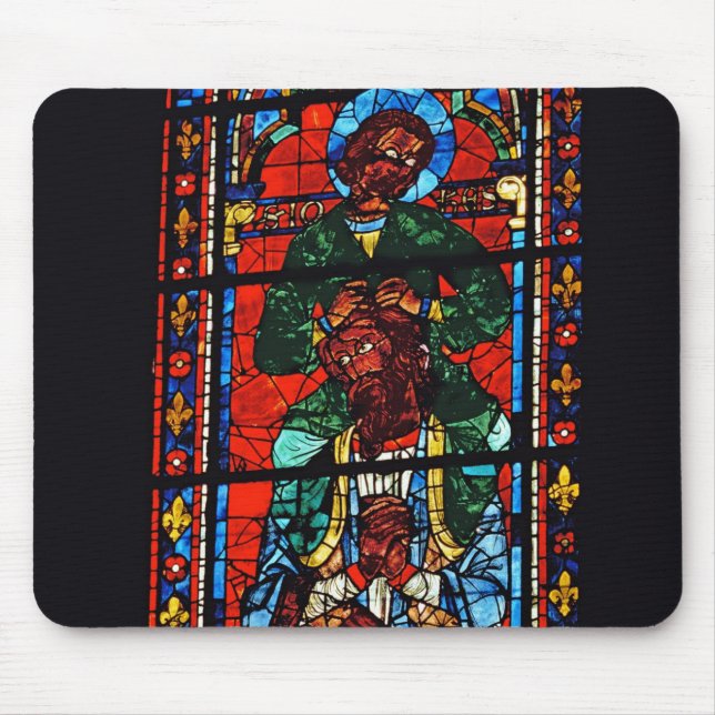 Johannes der Evangelist, der die Schultern von Ez Mousepad (Vorne)
