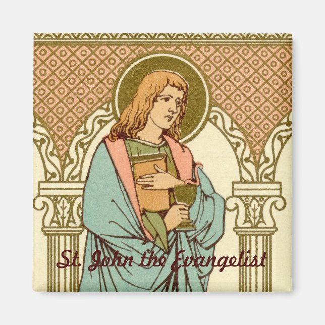 Johannes der Evangelist (RLS 07) Magnet (Vorne)