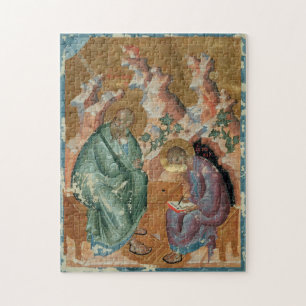 Johannes der Evangelist von Andrei Rublev Puzzle