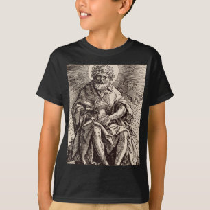 Johannes der Täufer hält das Lamm T-Shirt
