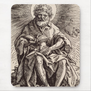 Johannes der Täufer mit dem Lamm Mousepad