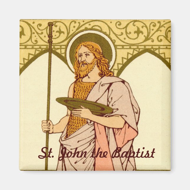 Johannes der Täufer (RLS 06) Magnet (Vorne)