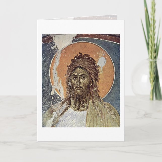 Johannes der Täufer von Gracanica (I) Karte (Vorderseite)