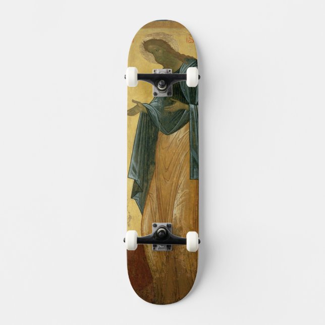 Johannes der Vorläufer Skateboard (Vorderseite)