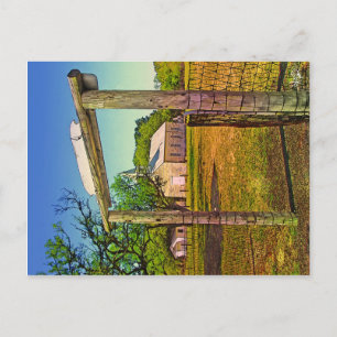 Johannes-Lutherische Kirche, Crabapple, TX Postkarte