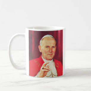 Johannes Paul II. Bischof von Rom Kaffeetasse