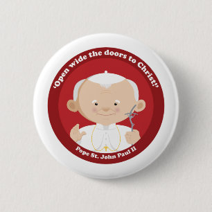 Johannes Paul II Button