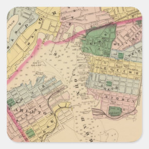 Johannes, Portland, Notiz: Quadratischer Aufkleber