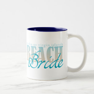 Johannes-Strand-Braut-Kaffee-Tasse Zweifarbige Tasse