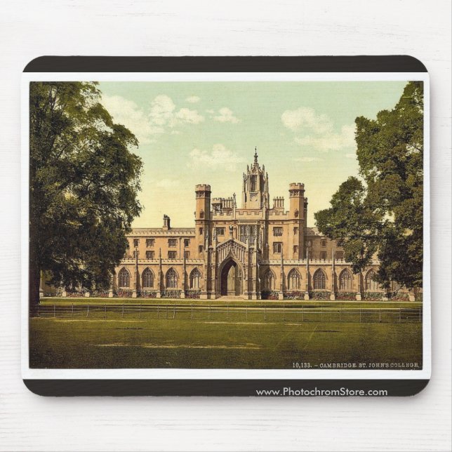 Johannes Uni, Klassiker Pho Cambridges, England Mousepad (Vorne)
