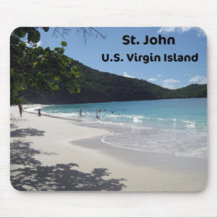 Johannes, US-Jungfrau-Insel Mousepad