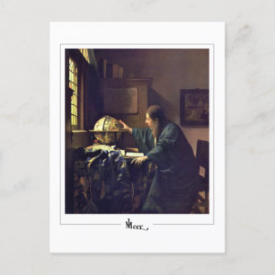 Johannes Vermeer #36 - Fine Art Postkarte