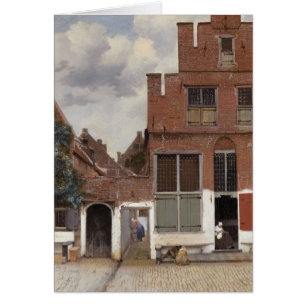 Johannes Vermeer, Ansicht der Häuser in Delft