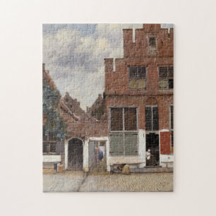 Johannes Vermeer, Ansicht der Häuser in Delft Puzzle