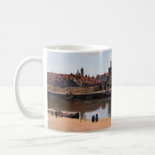 Johannes Vermeer - Blick auf Delft Kaffeetasse