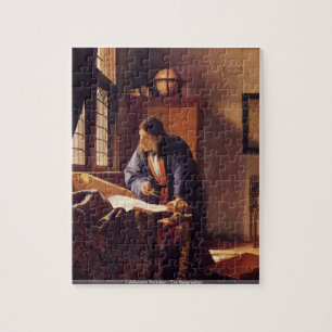 Johannes Vermeer - das Geographpuzzlespiel Puzzle