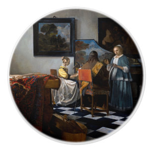 Johannes Vermeer - Das Konzert Keramikknauf