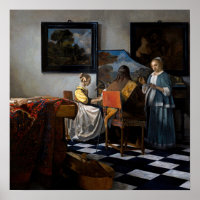 Johannes Vermeer - Das Konzert