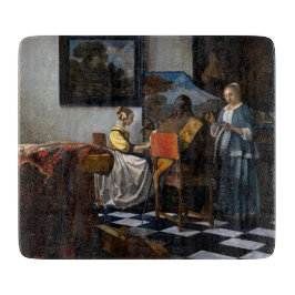 Johannes Vermeer - Das Konzert Schneidebrett