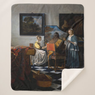 Johannes Vermeer - Das Konzert Sherpadecke