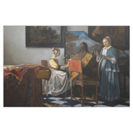 Johannes Vermeer - Das Konzert Stoff