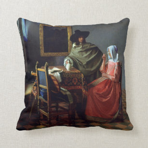 Johannes Vermeer Das Weinglas Kissen