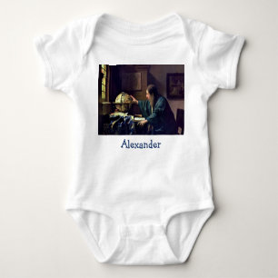 Johannes Vermeer - Der Astronom Baby Strampler