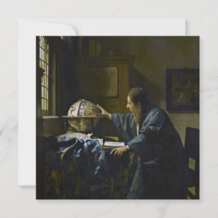 Johannes Vermeer - Der Astronom Dankeskarte