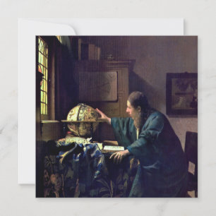 Johannes Vermeer - Der Astronom Einladung