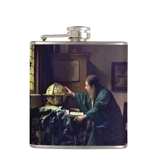 Johannes Vermeer - Der Astronom Flachmann (Vorderseite)