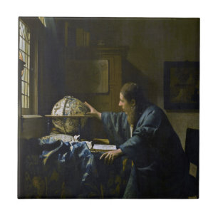 Johannes Vermeer - Der Astronom Fliese