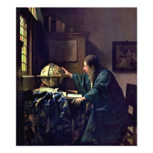 Johannes Vermeer - Der Astronom Fotodruck